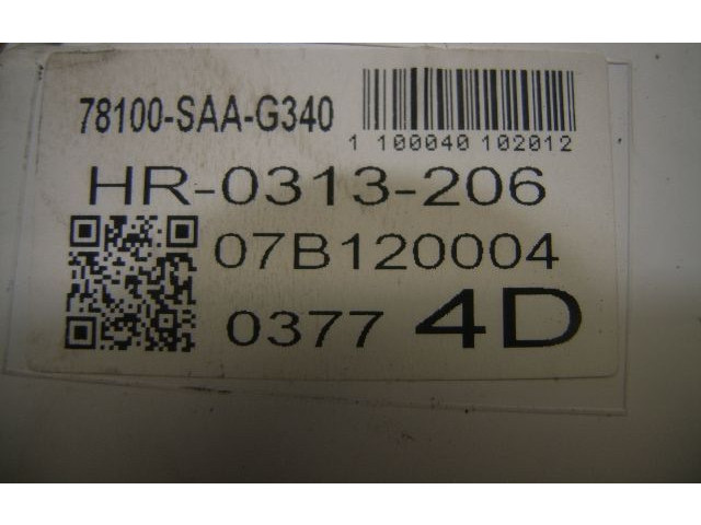 Přístrojová deska  Honda Jazz 2008 78100SAAG340  