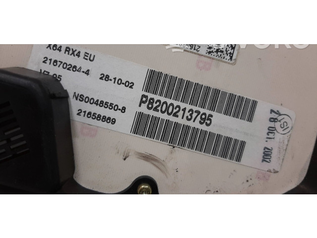 Панель приборов 8200213795   Renault Scenic RX       