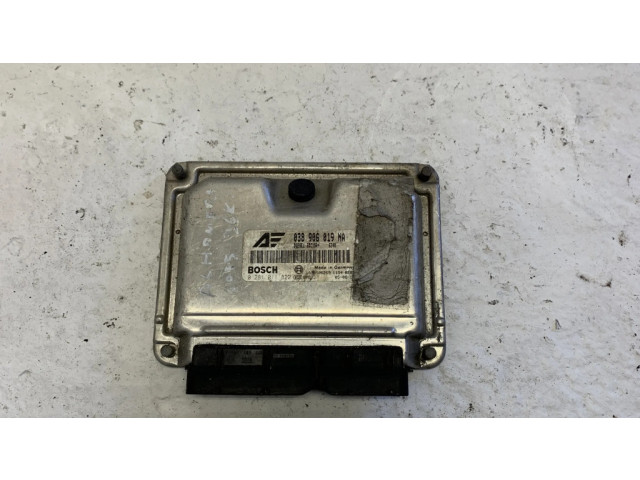 Блок управления двигателя 038906019NA, 0281011822   Seat Alhambra (Mk1)