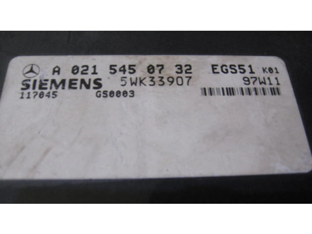 Блок управления коробкой передач A0215450732   Mercedes-Benz Sprinter W901 W902 W903 W904