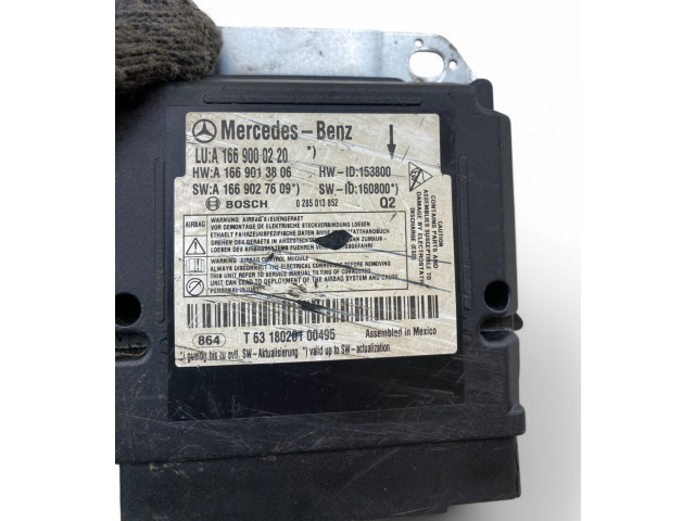 Блок подушек безопасности A1669000220, A1669013806   Mercedes-Benz GLS X166