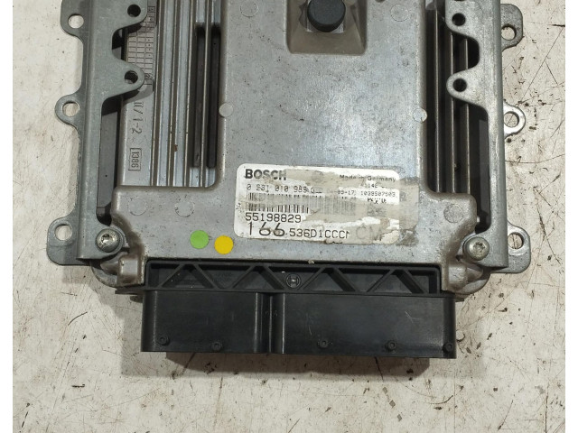 Řídící jednotka 0281010989, 0281010989   Alfa Romeo 166 2004
