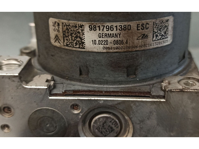 Jednotka ABS 9817961380, 10022008064   Peugeot 2008 I 2016