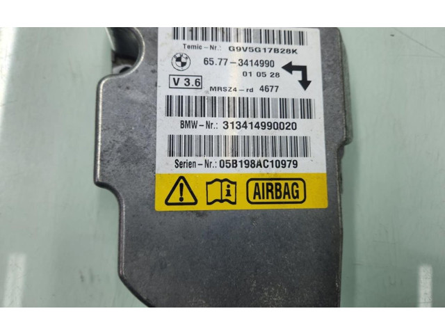 Блок подушек безопасности 3414990   BMW X3 E83