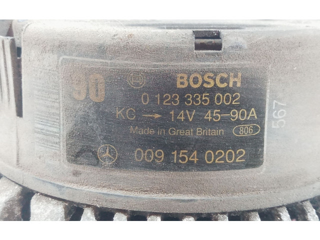 Генератор 0123335002, 0091540202   Mercedes-Benz C W202      