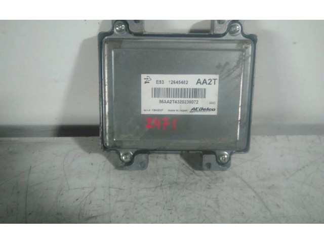 Блок управления двигателем Блок управления 12645482   Chevrolet Astra