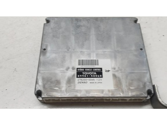 Блок управления двигателя 8998148060, 2752000065   Lexus RX 330 - 350 - 400H
