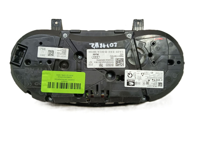 Панель приборов 8V0920761, 8V0190AH21   Audi Q2 -       