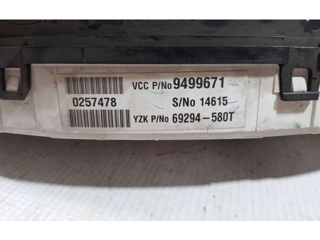 Панель приборов 9499671, 0257478   Volvo S80       