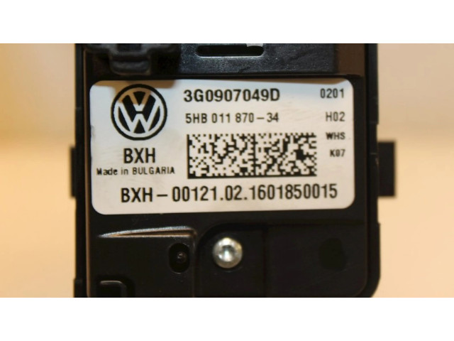 Блок управления климат-контролем 3G0907049D, 3G0907049D   Volkswagen Cross Touran II