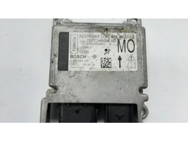 Блок подушек безопасности 7S7T14B056AD, 0285010228   Ford Mondeo MK IV