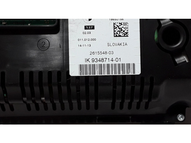 Панель приборов 9348714   BMW 5 F10 F11       
