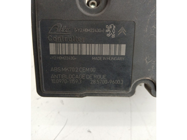 Jednotka ABS 9665343980   Peugeot 207 2011