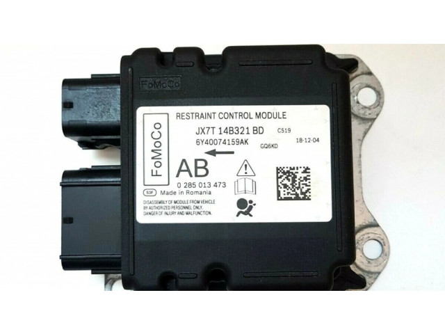 Блок подушек безопасности JX7T14B321BD, 0285013473   Ford Focus