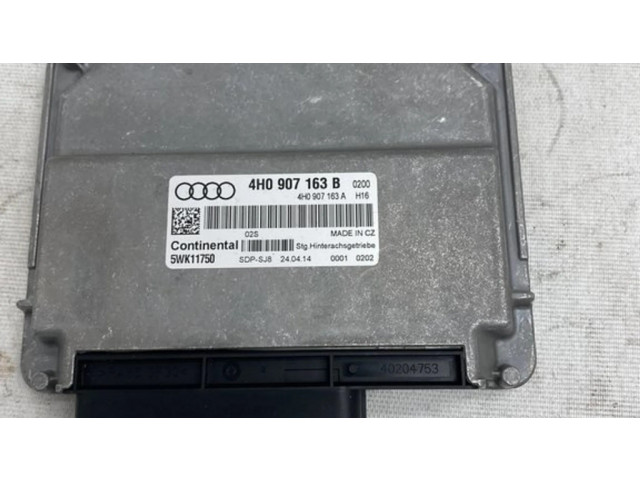 Блок управления коробкой передач 4H0907163B   Audi A8 S8 D4 4H