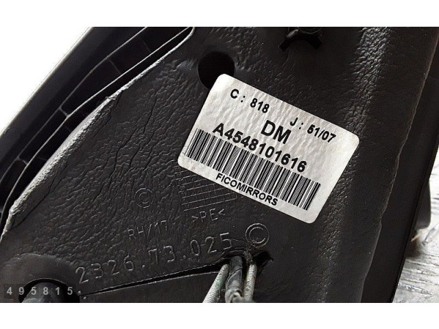 Zpětné zrcátko  Smart ForFour I 2004  e9024260, a4548101616  