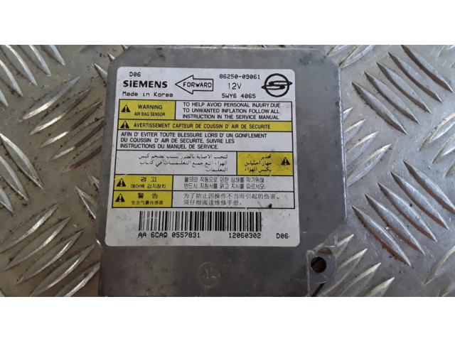 Блок подушек безопасности 8625009061, 5WY64065   SsangYong Kyron