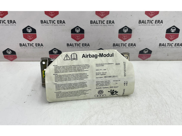 Подушка безопасности пассажира 4E0880203C, 6006247   Audi A8 S8 D3 4E