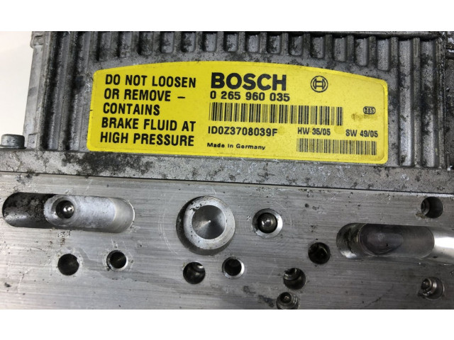 ABS Steuergerät 0265250010, A0044314212   Mercedes-Benz SL R230 2003