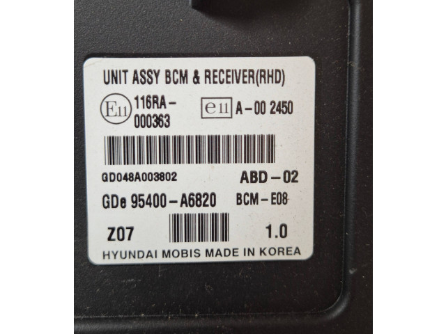 Řídící jednotka 39110-2BGB3   Hyundai i30 2013