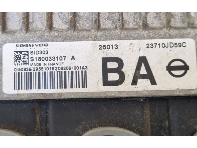 Řídící jednotka S180033107A, 23710JD59C   Nissan Qashqai 2009