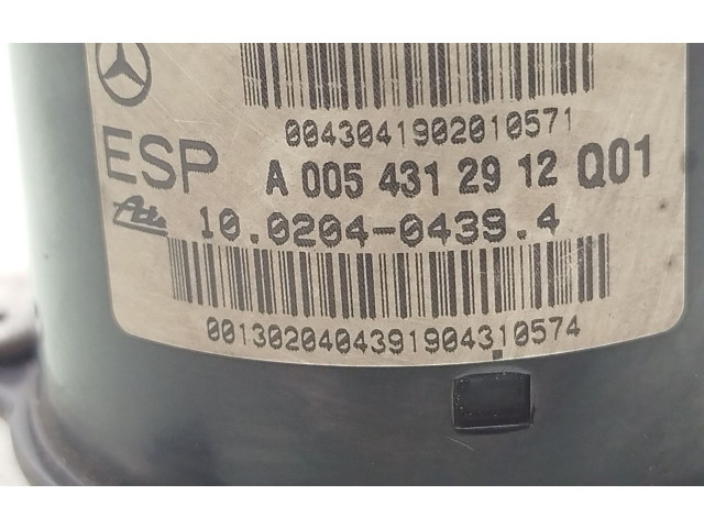 АБС Steuergerät 0054312912   Mercedes-Benz  C W203  2000 - 2007 года