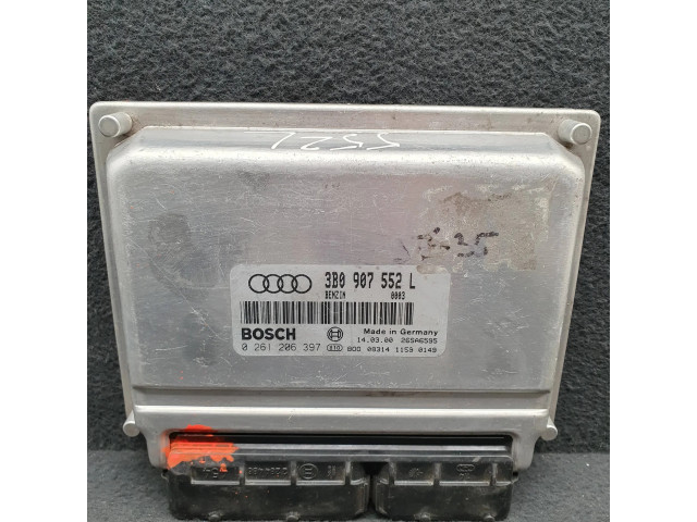 Блок управления двигателя 3B0907552L, 0261206397   Audi A6 S6 C5 4B