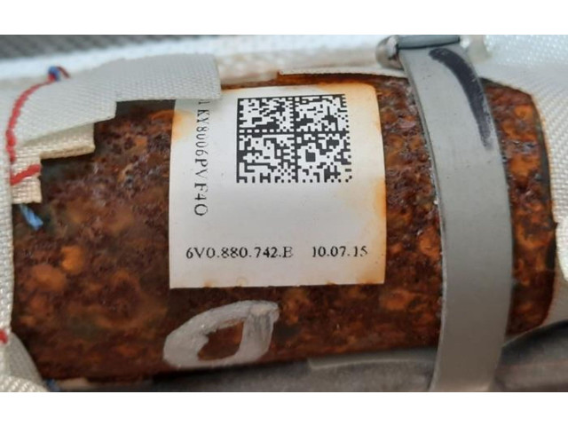 Блок подушек безопасности 6V0880742B   Skoda Fabia Mk3 (NJ)