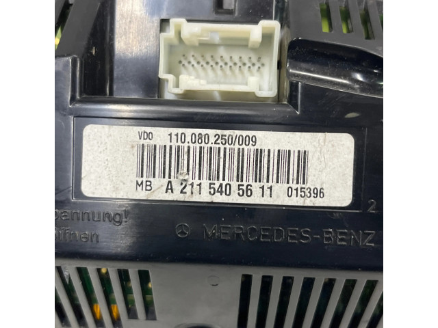Панель приборов A2115405611, 015396   Mercedes-Benz E W211       