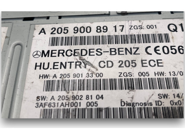 Přístrojová deska  Mercedes-Benz C AMG W205 2020 A968, A2059008917  