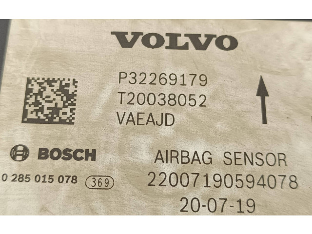 Блок подушек безопасности 32269179, 22007190594   Polestar 2