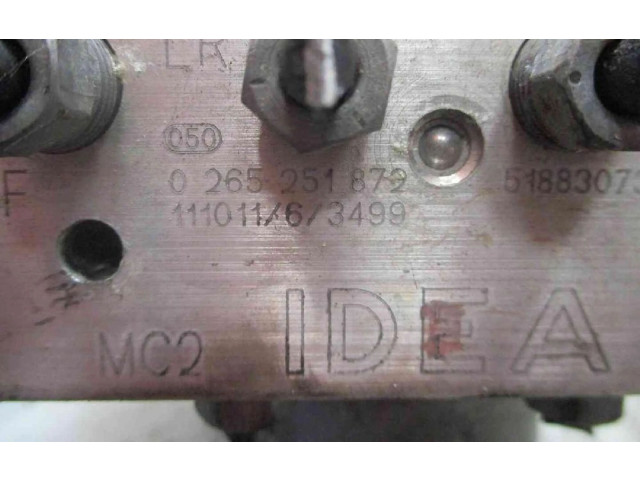 ABS Steuergerät 265251879, 265251879   Lancia Musa 2010
