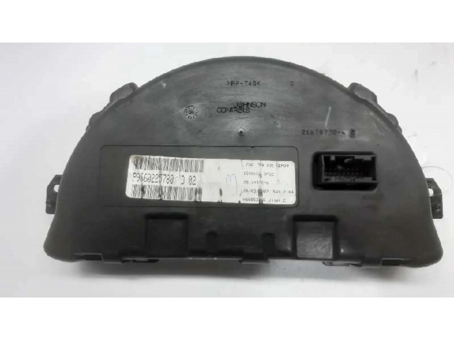 Панель 9660225780D   Citroen C3 Pluriel       