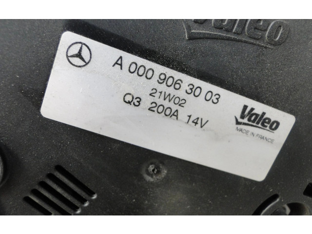 Генератор A0009063003, A0009063003   Mercedes-Benz GLE W167      