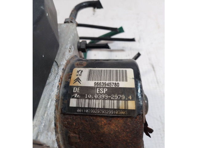 Jednotka ABS 9663945780, 10039929794   Peugeot 207 2007