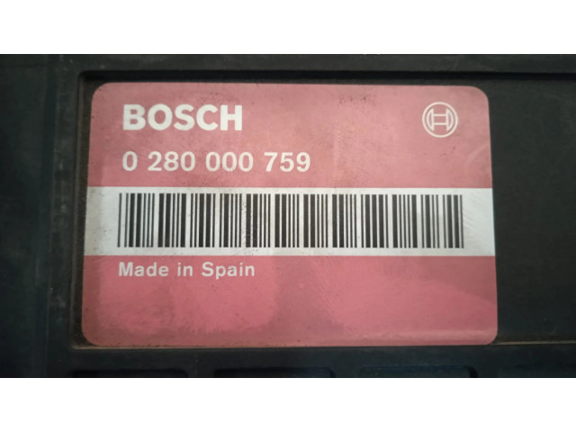 Řídící jednotka 0280000759, ESTANTERÍA 49   Fiat Uno 1990