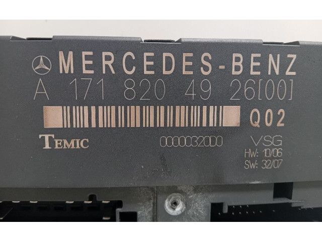 Блок управления A1718204926, 271944   Mercedes-Benz SLK R171