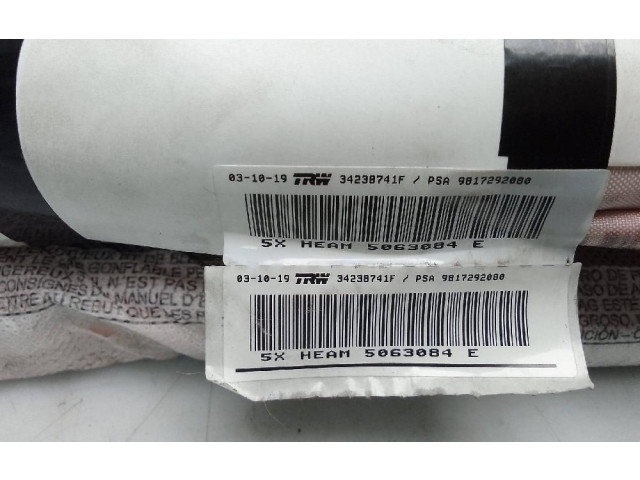 Боковая подушка безопасности 34238741F   Peugeot Rifter