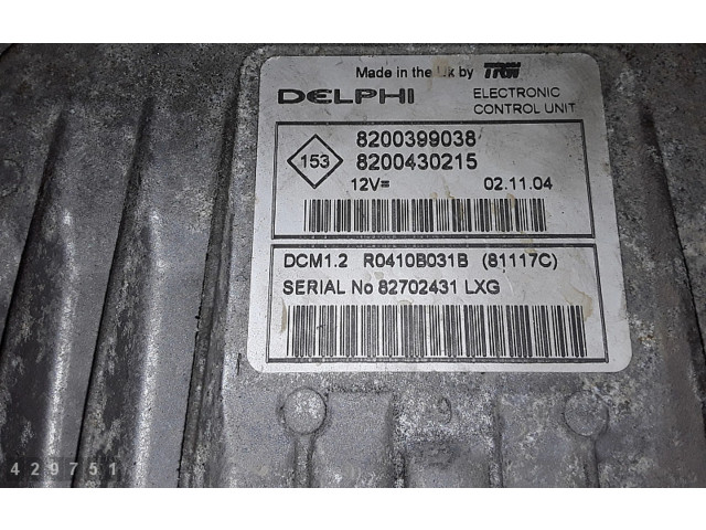 Řídící jednotka    Renault Modus 2005