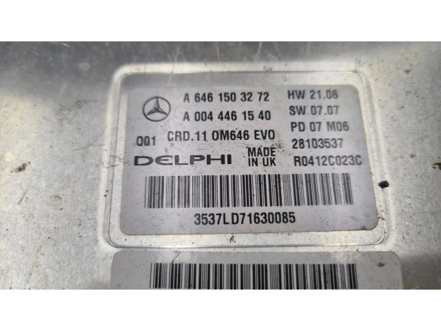 Řídící jednotka A6461503272, 6461503272   Mercedes-Benz E W211 2008