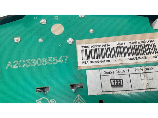 Přístrojová deska  Peugeot 207 CC 2008 9662904180, A2C53065547  