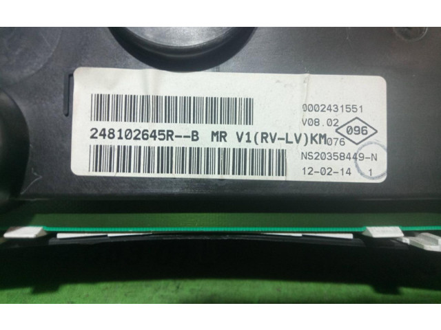 Přístrojová deska  Renault Sandero I 2014 248102645R  