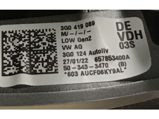 Volant Volkswagen T-Roc 2022 3G0419089DE  