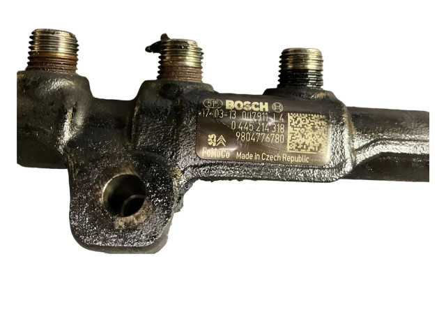 Vstřikovací lišta 0445214318, 9804776780   Peugeot Partner     