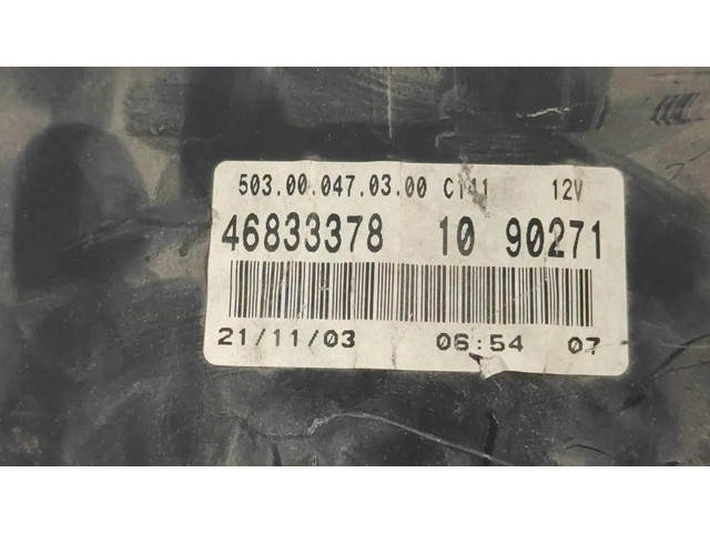 Přístrojová deska  Fiat Punto (188)  46833378, CUADROINSTRUMENTOS  
