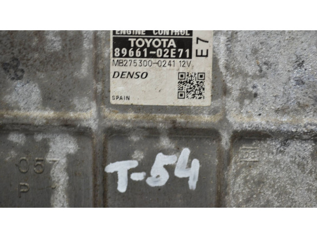 Řídící jednotka 8966102E71, MB2753000241   Toyota Auris 150 2008