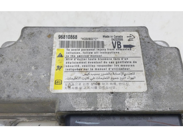 Рулевая рейка  Блок управления надувных подушек 96810868   Chevrolet Meriva 2002 - 2012 года
