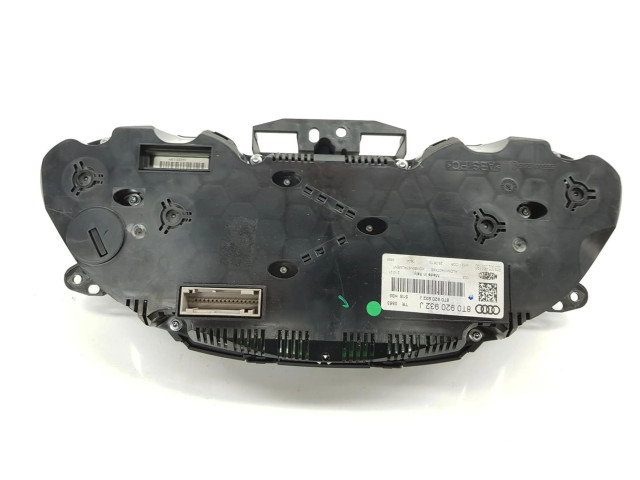 Přístrojová deska  Audi A5 8T 8F 2013 503002551130, 8T0920932J  