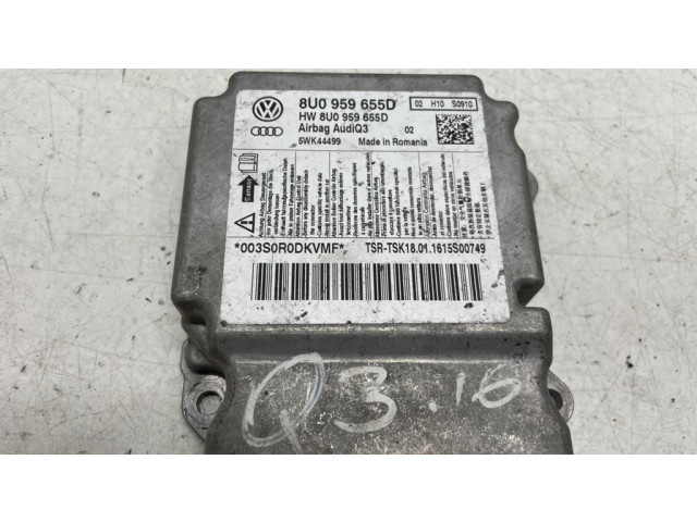 Блок подушек безопасности 8U0959655D   Audi Q3 8U