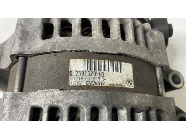 Генератор 7591529, 14V210A   BMW 5 F10 F11 3.0     